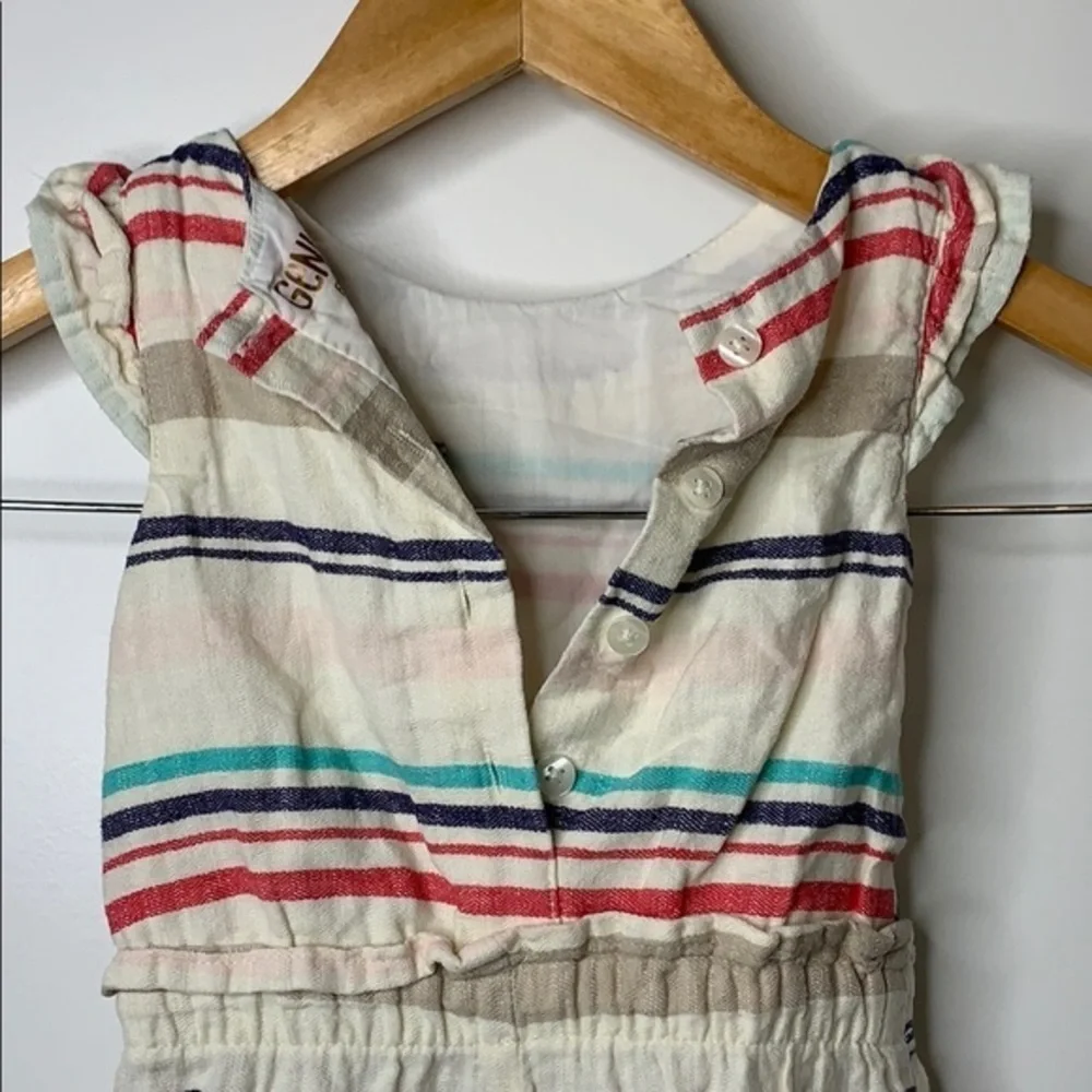Girls OshKosh Striped Romper 12M